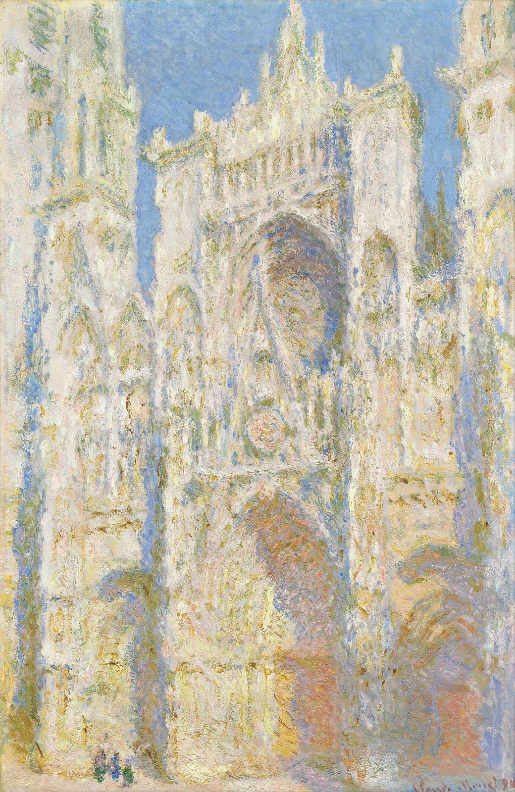La Cathédrale de Rouen, plein soleil